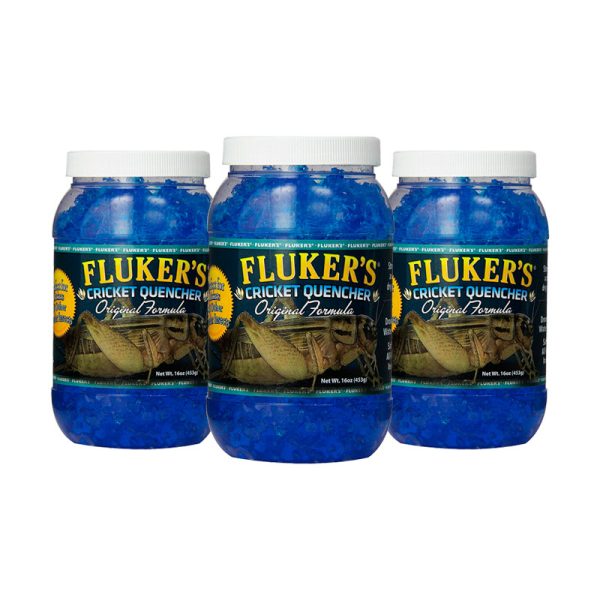 (3 Pack) Fluker's 16-Ounce Cricket Quencher Original Formula